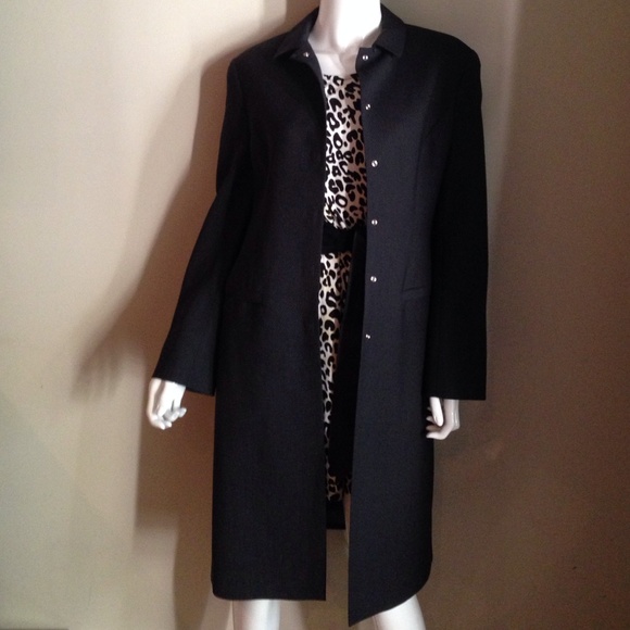 Giorgio Armani Jackets & Blazers - Giorgio Armani Black Coat
